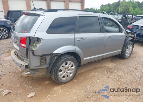 2019 Dodge Journey Se z USA, uszkodzony, nr VIN 3C4PDCBG1KT701313